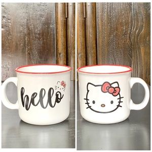 Hello - Sanrio Hello Kitty 20oz Double Sided Ceramic Mug